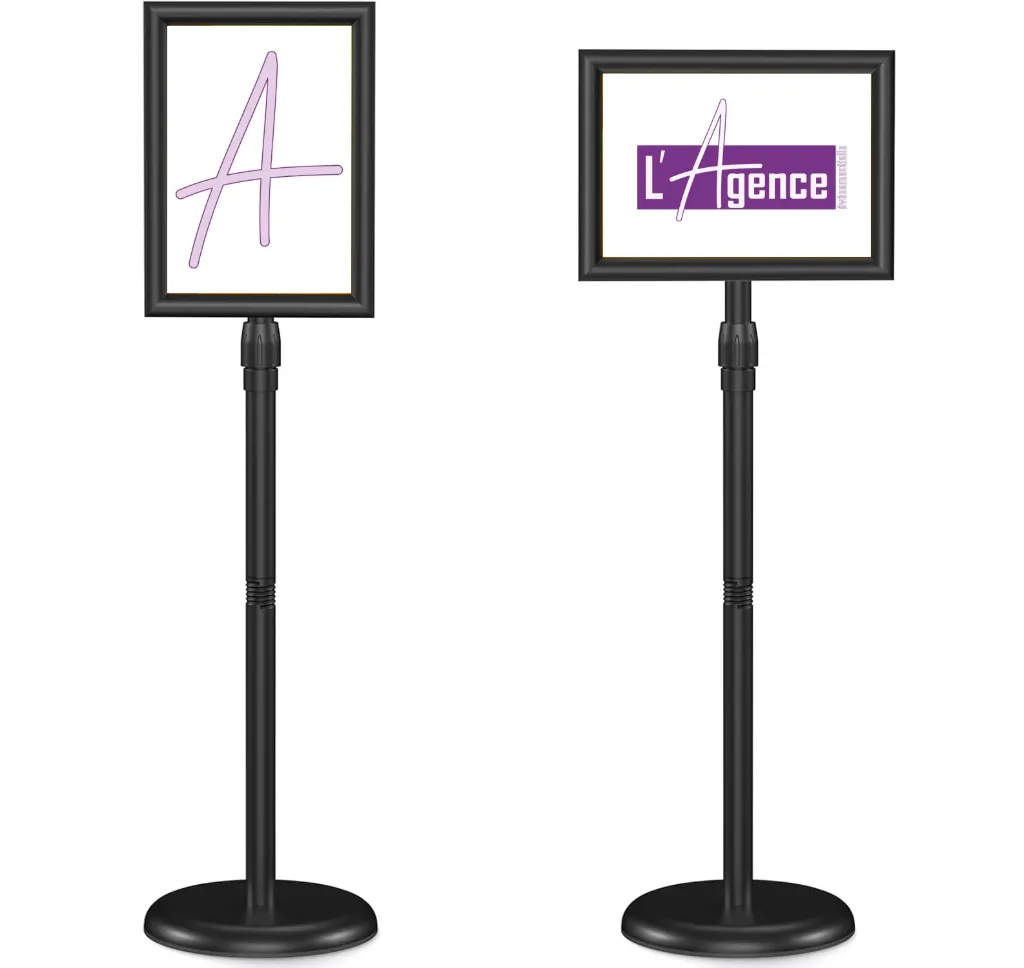 [MOB_CADRE_A4_CLIC_CLAC] Cadre A4 Clic Clac noir