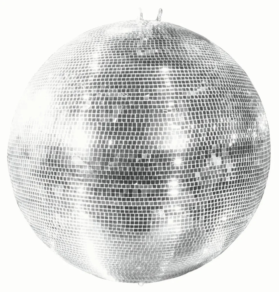 [ECL_BOULE_DISCO_GEANTE_100CM] Boule Disco Géante 100cm avec accroche